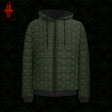 Load image into Gallery viewer, Kalo Asanoha Hooded Bomber