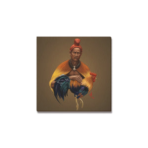 "Moa Mahi" 12" x 12" Canvas Print