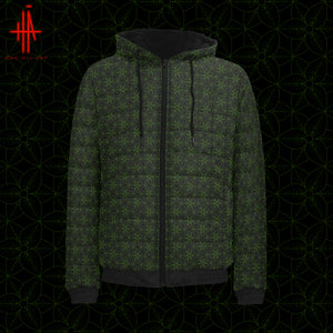 Kalo Asanoha Hooded Bomber