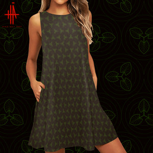 Loʻi Kalo Sleeveless Dress